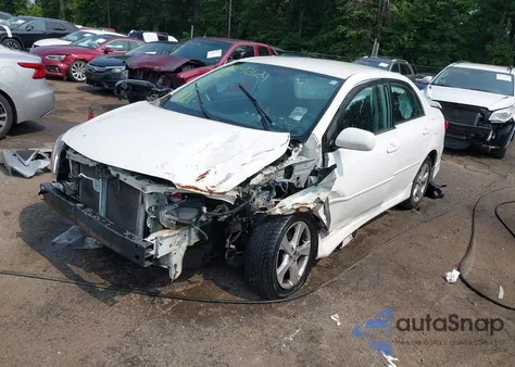 2012 Toyota Corolla S z USA, uszkodzony, nr VIN 2T1BU4EE6CC903997